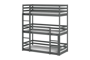 THOMAS 90x200 Graphit Etagenbett Deine Möbel