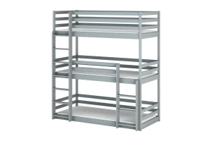 THOMAS 90x200 Aschgrau Etagenbett Deine Möbel