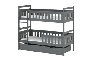 TIM 90x200 Graphit Etagenbett Deine Möbel