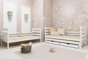 TOMI 90x200 Aschgrau Etagenbett Deine Möbel