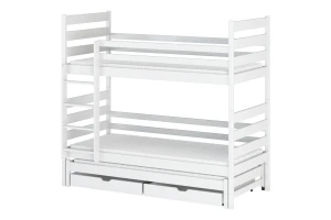 TOMI 90x200 Weiß Etagenbett Deine Möbel