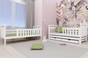 VIKI 90x200 Aschgrau Etagenbett Deine Möbel