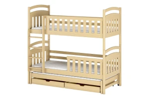 VIKI 90x200 Natur Kiefer Etagenbett Deine Möbel