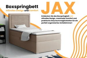 JAX Boxspringbett mit Bettkasten Deine Möbel