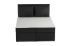 TAMI-Boxspringbett-mit-Bettkasten-Topper-Cord-Schwarz-Deine-Moebel