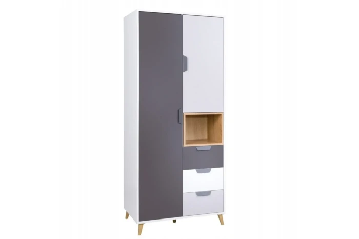 JUSTIN-2-Kinderkleiderschrank-Kleiderschrank-2-tuerig-Drehtürenschrank-Deine -Moebel