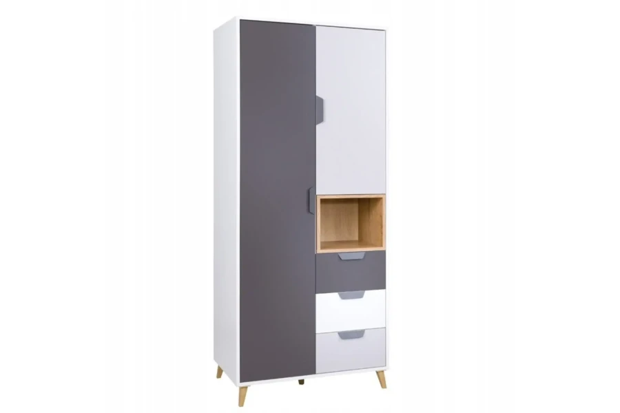 JUSTIN-2-Kinderkleiderschrank-Kleiderschrank-2-tuerig-Drehtürenschrank-Deine -Moebel