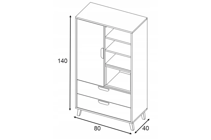 JUSTIN-5-Hochkommode-Kommode-Jugendkommode-Sideboar-80-cm-breit-Deine-Moebel