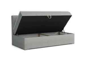 PATI 90x200 Kronos 7 Schwarz Boxspringbett Polsterbett Komplettbett Deine Möbel