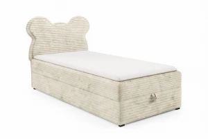 TEDDY 90x200 TILIA 03 Ecru Boxspringbett Polsterbett Komplettbett für Kinder Jugendliche Deine Möbel