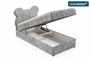 TEDDY 100x200 TILIA 77 Dunkelblau Boxspringbett Polsterbett Komplettbett für Kinder Jugendliche Deine Möbel