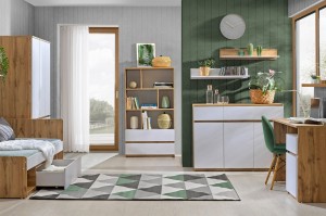 ARCO 10 Nachttisch Nachtkomode Schlafzimmer Kinderzimmer 40 cm breit Deine Möbel 