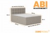 Maßangaben und verfügbare Größen für das ABI Boxspringbett.