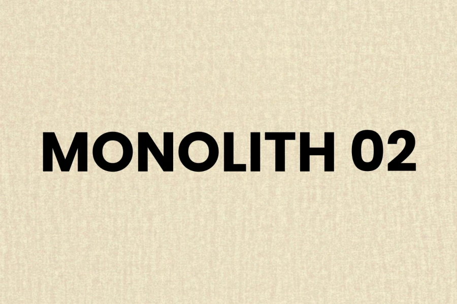 Stoffmuster Monolith 02 beige - Detailaufnahme der Textur für Möbelbezüge.