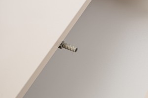 GENEVE 137 cm breit Schminktisch Sandbeige Dunkelgrün Deine Möbel 