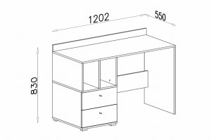 OLAF C Kinderzimmer-Set Jugendzimmer-Set Kleiderschrank Schreibtisch Regal Hängeregal Deine Möbel  
