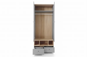 OLAF D Kinderzimmer-Set Jugendzimmer-Set Kleiderschrank Regal Kommode Sideboard Deine Möbel   