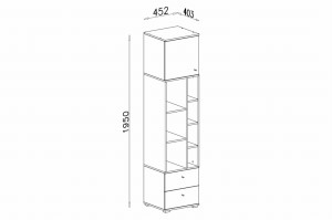 OLAF D Kinderzimmer-Set Jugendzimmer-Set Kleiderschrank Regal Kommode Sideboard Deine Möbel   