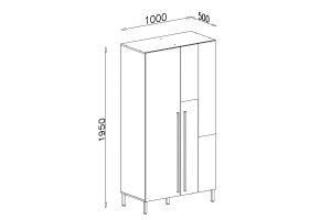 Jugendzimmer - Set SORENTO D Deine Möbel 24 