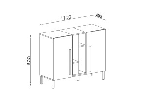 Jugendzimmer - Set SORENTO D Deine Möbel 24 