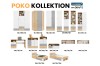 Die Poko Möbel-Kollektion im Überblick: Betten, Schränke und Kommoden inklusive aller Maße.