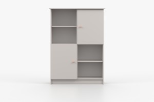OSCAR C Jugendzimmer-Set in Weiß / Cashmere Deine Möbel