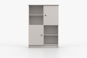 OSCAR C Jugendzimmer-Set in Weiß / Cashmere Deine Möbel