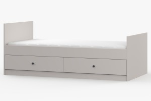 OSCAR C Jugendzimmer-Set in Weiß / Cashmere Deine Möbel