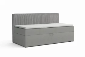 MATI BIS 100x200 Paros 5 Hellgrau Boxspringbett Polsterbett Komplettbett Deine Möbel