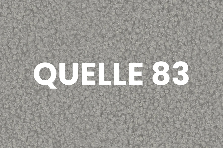 Hellgrauer Bouclé-Stoff Quelle 83 weiche Textur für Möbel