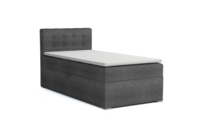 JUNG 3 90x200 Kronos 34 Anthrazit Boxspringbett Polsterbett Komplettbett Deine Möbel