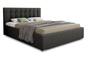 Polsterbett KINA mit Bettkasten Deine Möbel