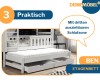 Ben Etagenbett mit ausziehbarer dritter Schlafzone und zwei praktischen Bettschubladen.