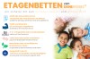 Infografik zu Kinderbetten aus natürlichem Holz und EU-Produktion.