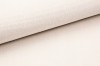 Nahaufnahme der fein gewebten Stoffstruktur in hellem Beige für Boxspringbetten.