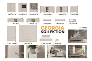 GEORGIA 14 Bett 160/200 Deine Möbel  