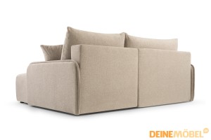 MIREA Ecksofa Wohnlandschaft mit Schlaffunktion Deine Möbel  