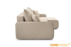 MIREA Ecksofa Wohnlandschaft mit Schlaffunktion Deine Möbel  