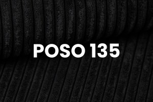 LON IV 200x200 Cord Poso 135 Schwarz Boxspringbett Komplettbett Polsterbett Cord-Samt Deine Möbel