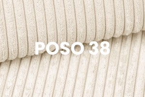 LON IV 160x200 Cord Poso 38 Creme Boxspringbett Komplettbett Polsterbett Cord-Samt Deine Möbel