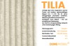 Nahaufnahme des Tilia-Bezugsstoffes mit Rippenstruktur und Materialeigenschaften.