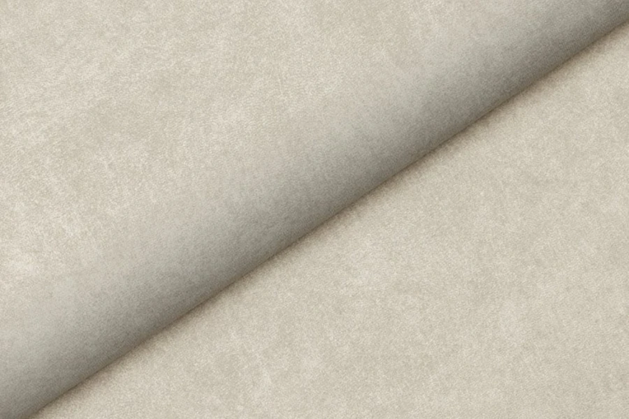 Detailansicht der hochwertigen beigen Stofftextur für Polstermöbel und Sofas.