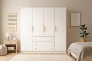 CLASSIC D4 Kleiderschrank mit Schubladen Deine Möbel