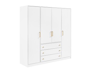 CLASSIC D4 Kleiderschrank mit Schubladen Deine Möbel