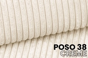 LOFT III 120x200 Poso 38 Creme Boxspringbett Komplettbett Polsterbett Deine Möbel