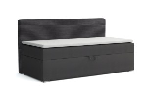 MATI 90x200 Poso 34/Kronos 34 Anthrazit Boxspringbett Polsterbett Komplettbett Deine Möbel