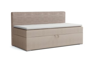 MATI 90x200 Poso 2/Paros 2 Beige Boxspringbett Polsterbett Komplettbett Deine Möbel