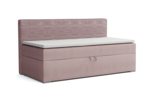 MATI 90x200 Poso 27/Kronos 27 Rosa Boxspringbett Polsterbett Komplettbett Deine Möbel