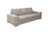 Elegante 3-zits ribbank in beige – tijdloos design voor uw huis.