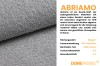 Eigenschaften des Abriamo Bouclé-Stoffs in Grau für hochwertige Polstermöbel.